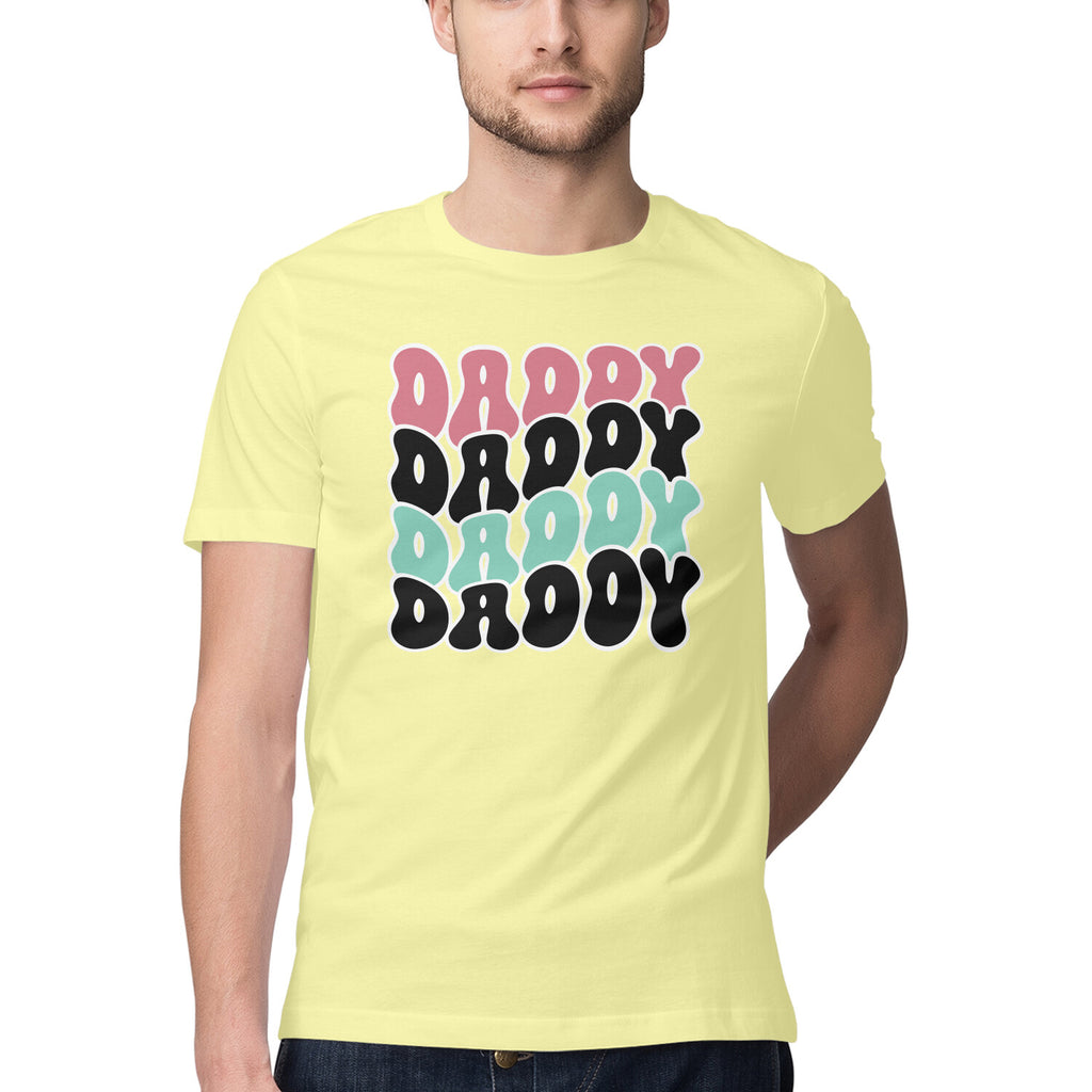 Men's Daddy Design Printed T-Shirt