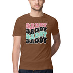 Men's Daddy Design Printed T-Shirt