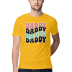 Men's Daddy Design Printed T-Shirt