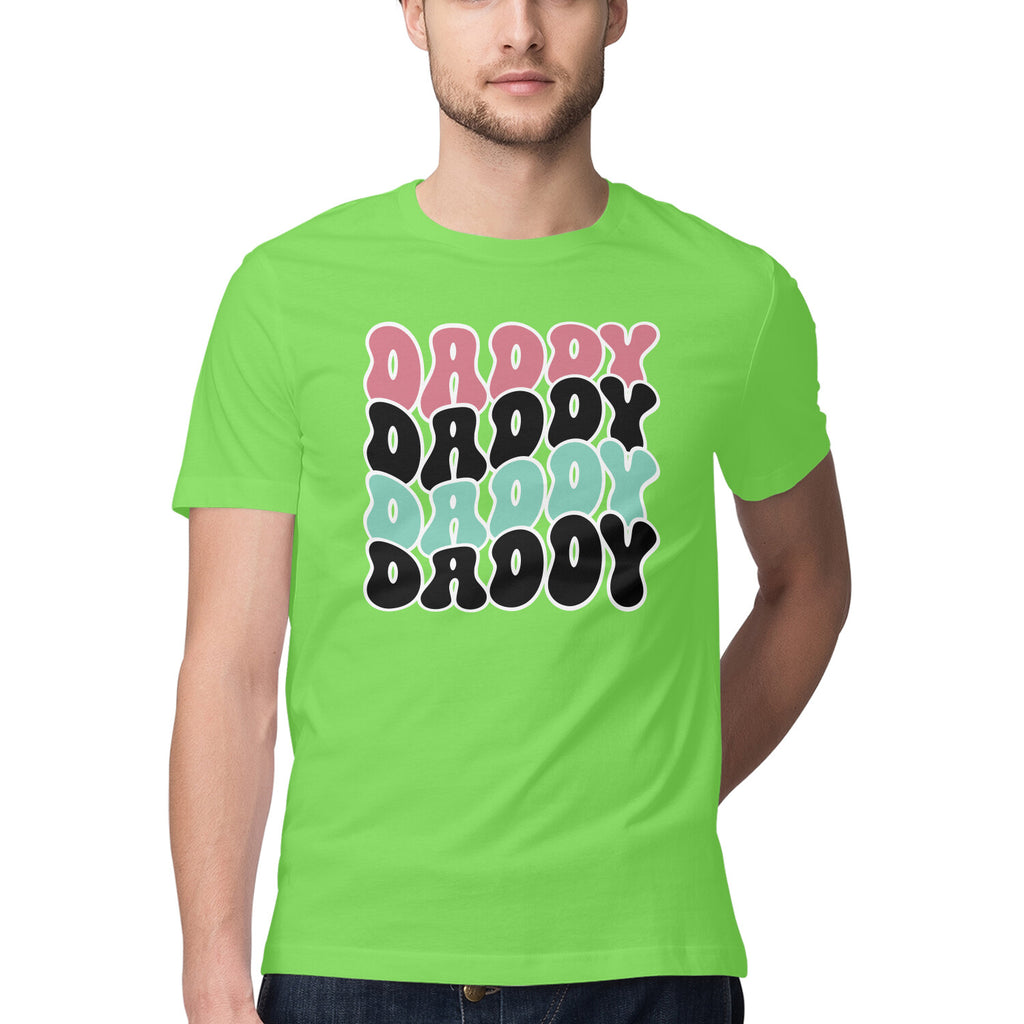Men's Daddy Design Printed T-Shirt