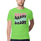 Men's Daddy Design Printed T-Shirt