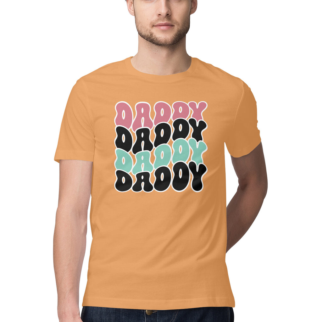 Men's Daddy Design Printed T-Shirt