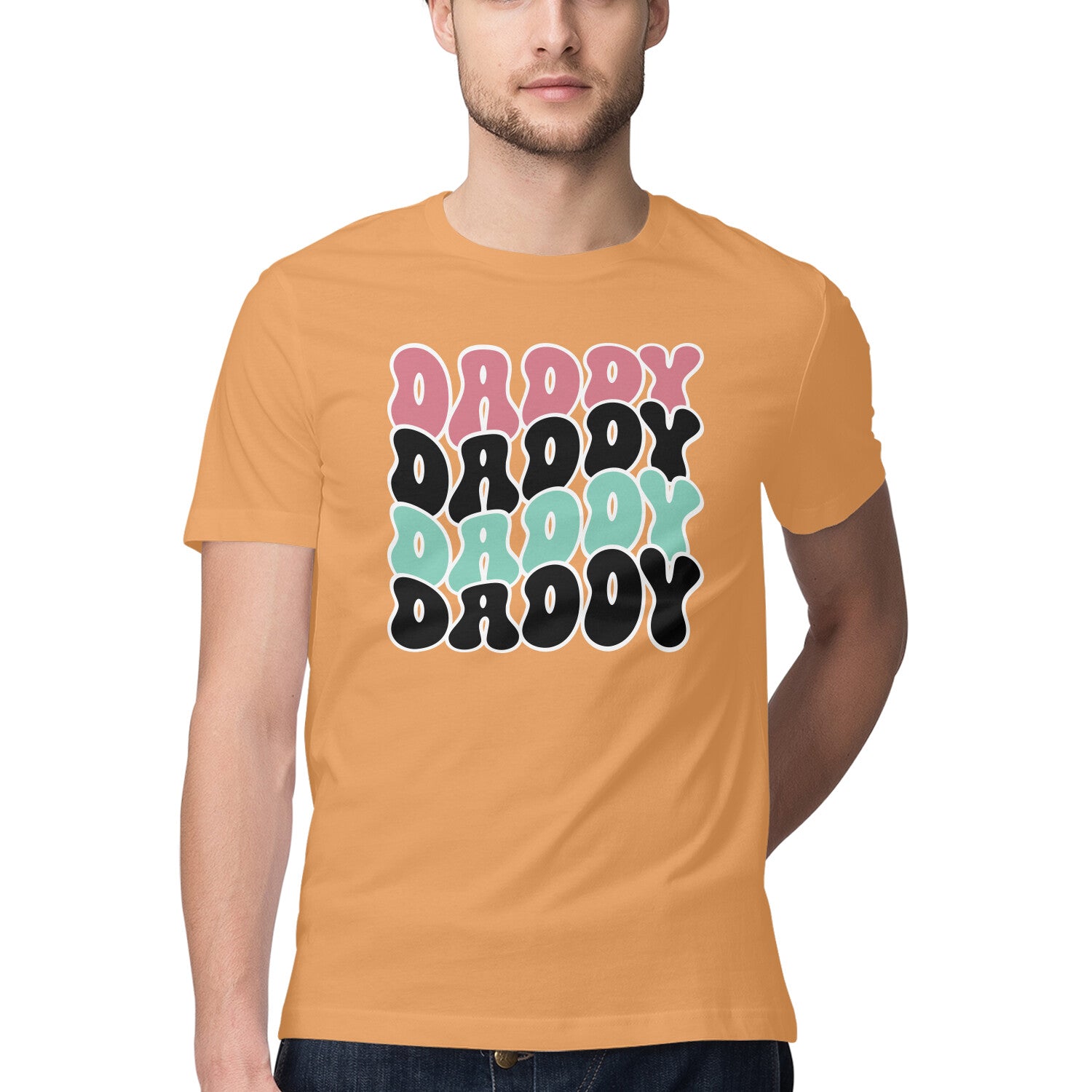 Men's Daddy Design Printed T-Shirt