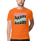 Men's Daddy Design Printed T-Shirt