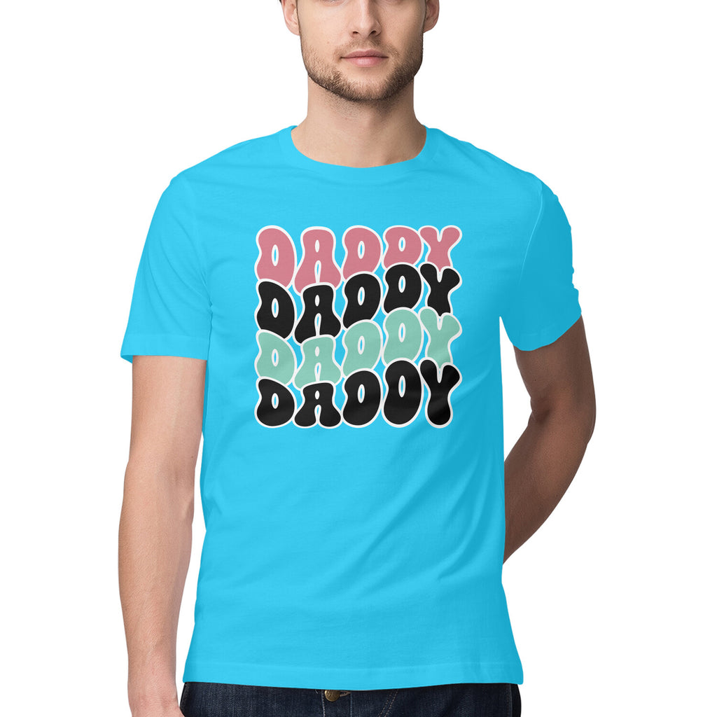 Men's Daddy Design Printed T-Shirt