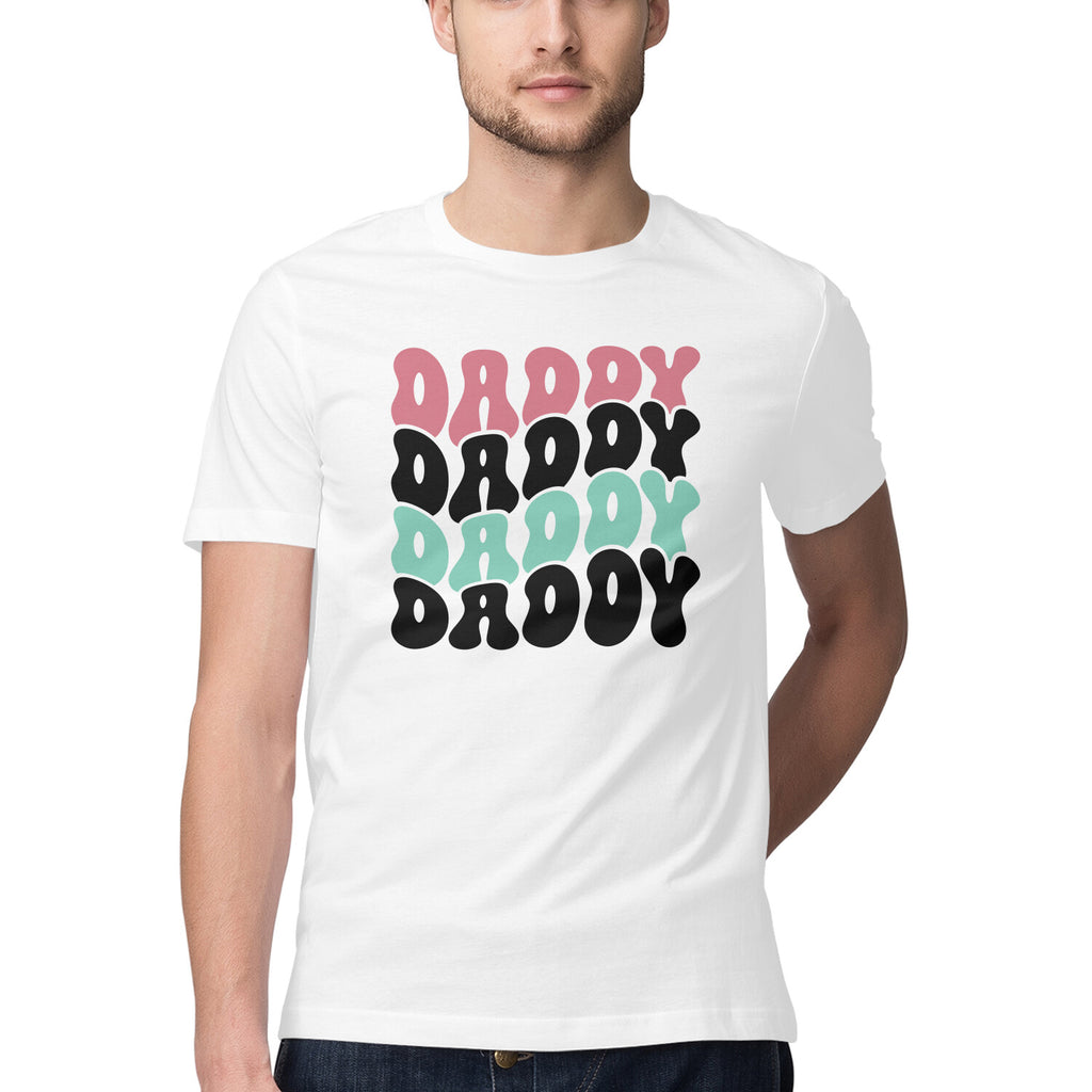 Men's Daddy Design Printed T-Shirt
