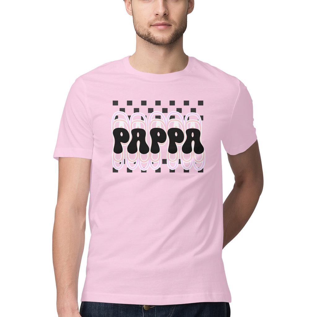 Men's Pappa Design Printed T-Shirt
