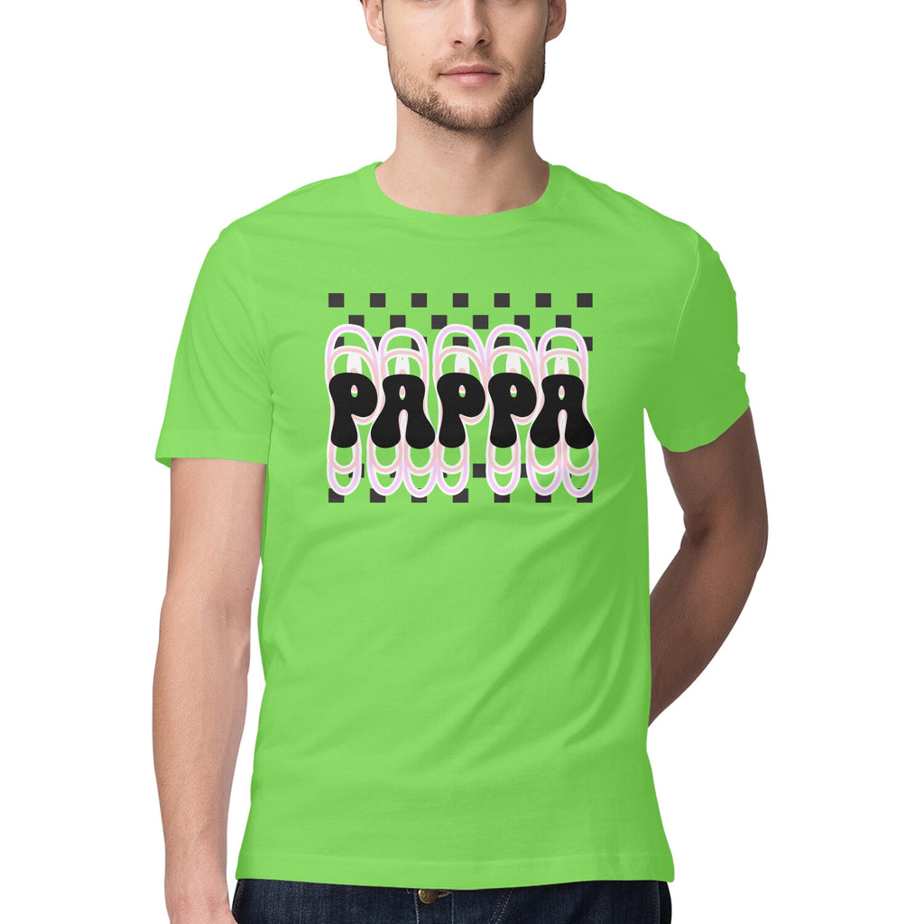 Men's Pappa Design Printed T-Shirt