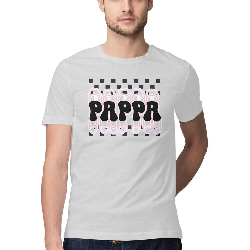Men's Pappa Design Printed T-Shirt