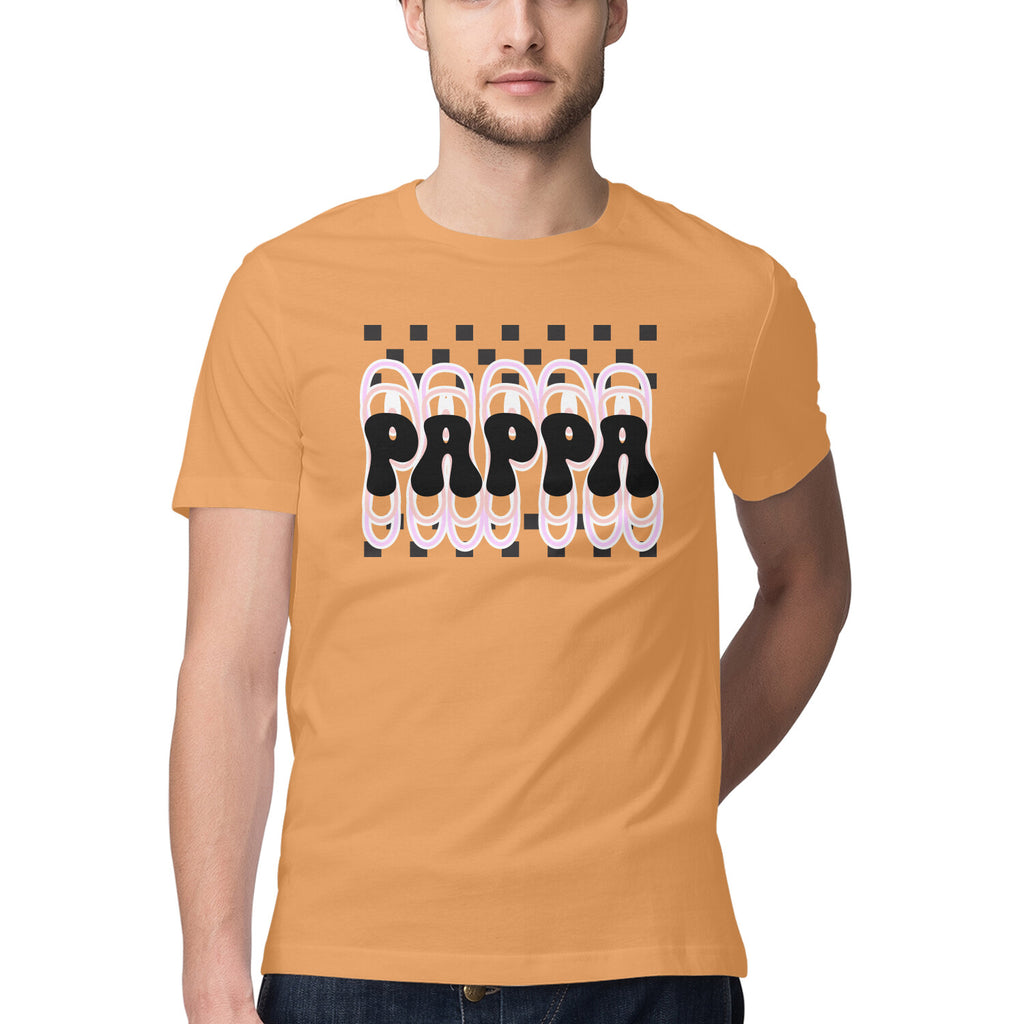Men's Pappa Design Printed T-Shirt