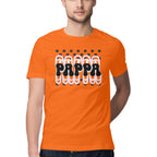 Men's Pappa Design Printed T-Shirt