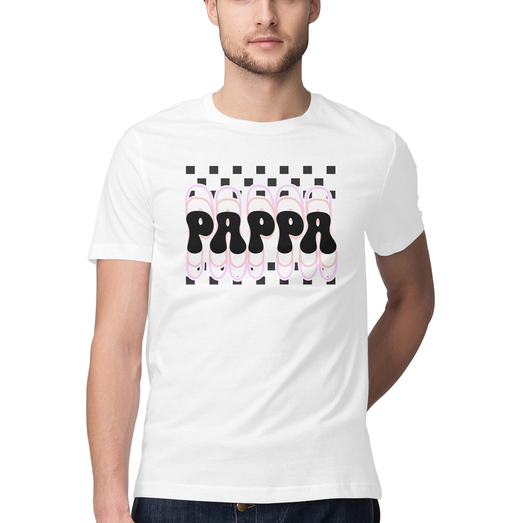 Men's Pappa Design Printed T-Shirt