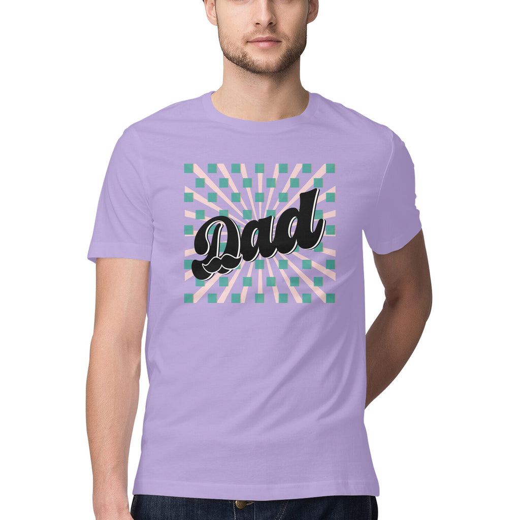 Men's Dad Design Printed T-Shirt