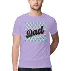 Men's Dad Design Printed T-Shirt