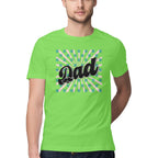 Men's Dad Design Printed T-Shirt