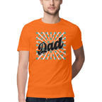 Men's Dad Design Printed T-Shirt