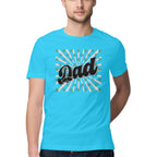Men's Dad Design Printed T-Shirt