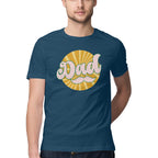 Men's Dad Design Printed T-Shirt
