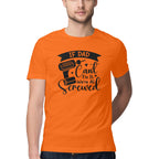 Men's If Dad can't fix it We're all Screwed Design Printed T-Shirt