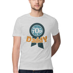 Men's Top Daddy Design Printed T-Shirt