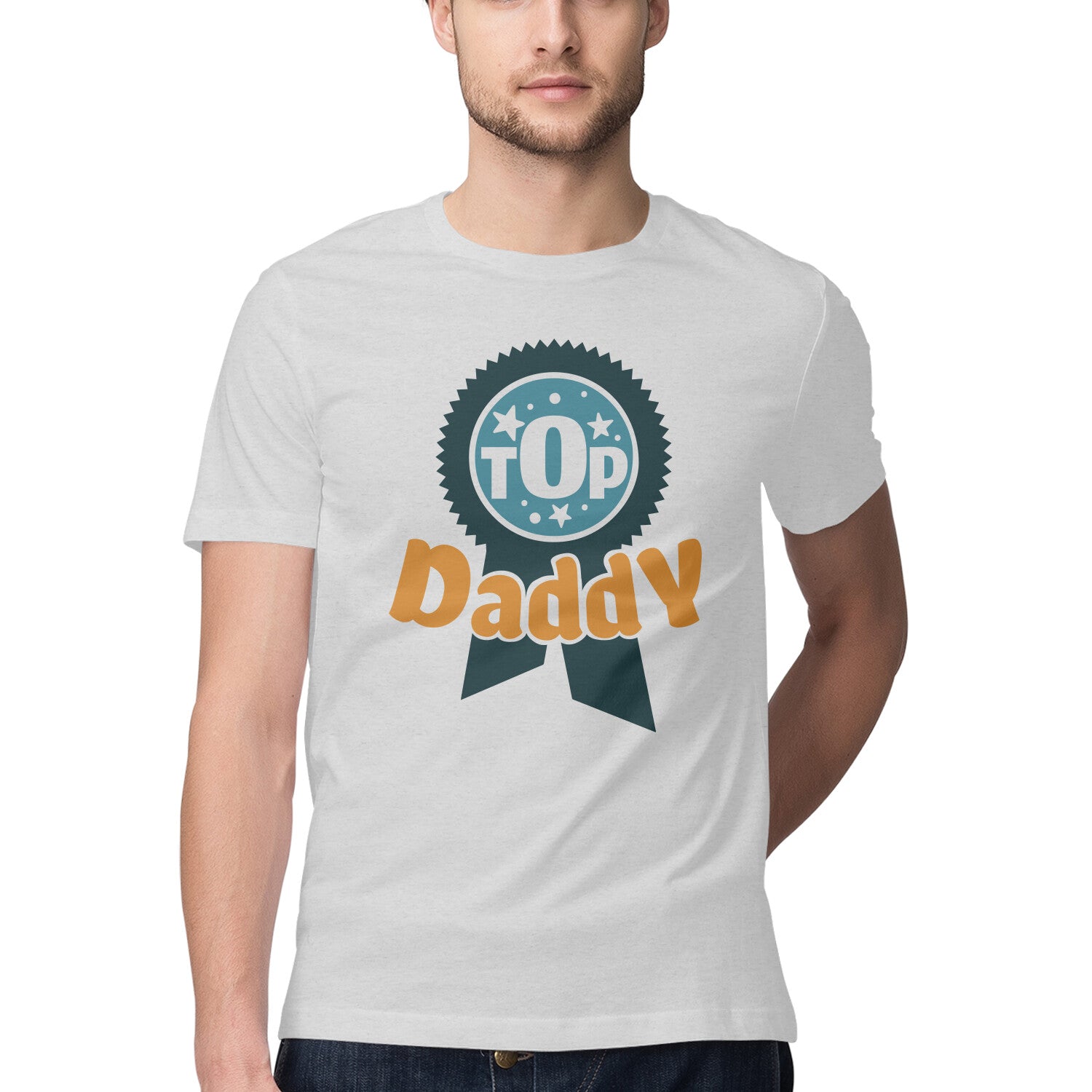 Men's Top Daddy Design Printed T-Shirt