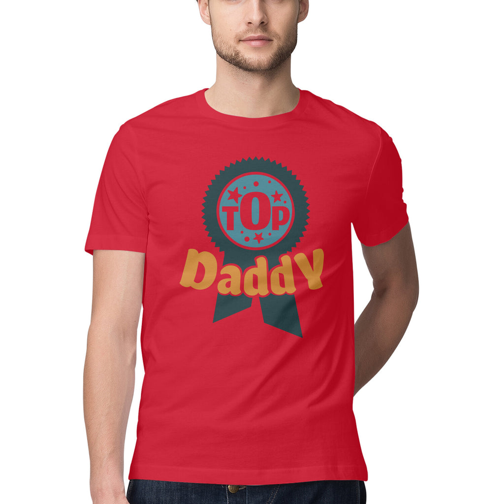 Men's Top Daddy Design Printed T-Shirt