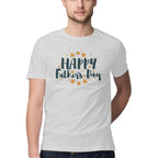 Men's Happy Father's Day Design Printed T-Shirt
