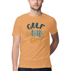 Men's Golf Dad Design Printed T-Shirt