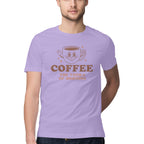 Men's Coffee The Vodka Of Morning Design Printed T-Shirt