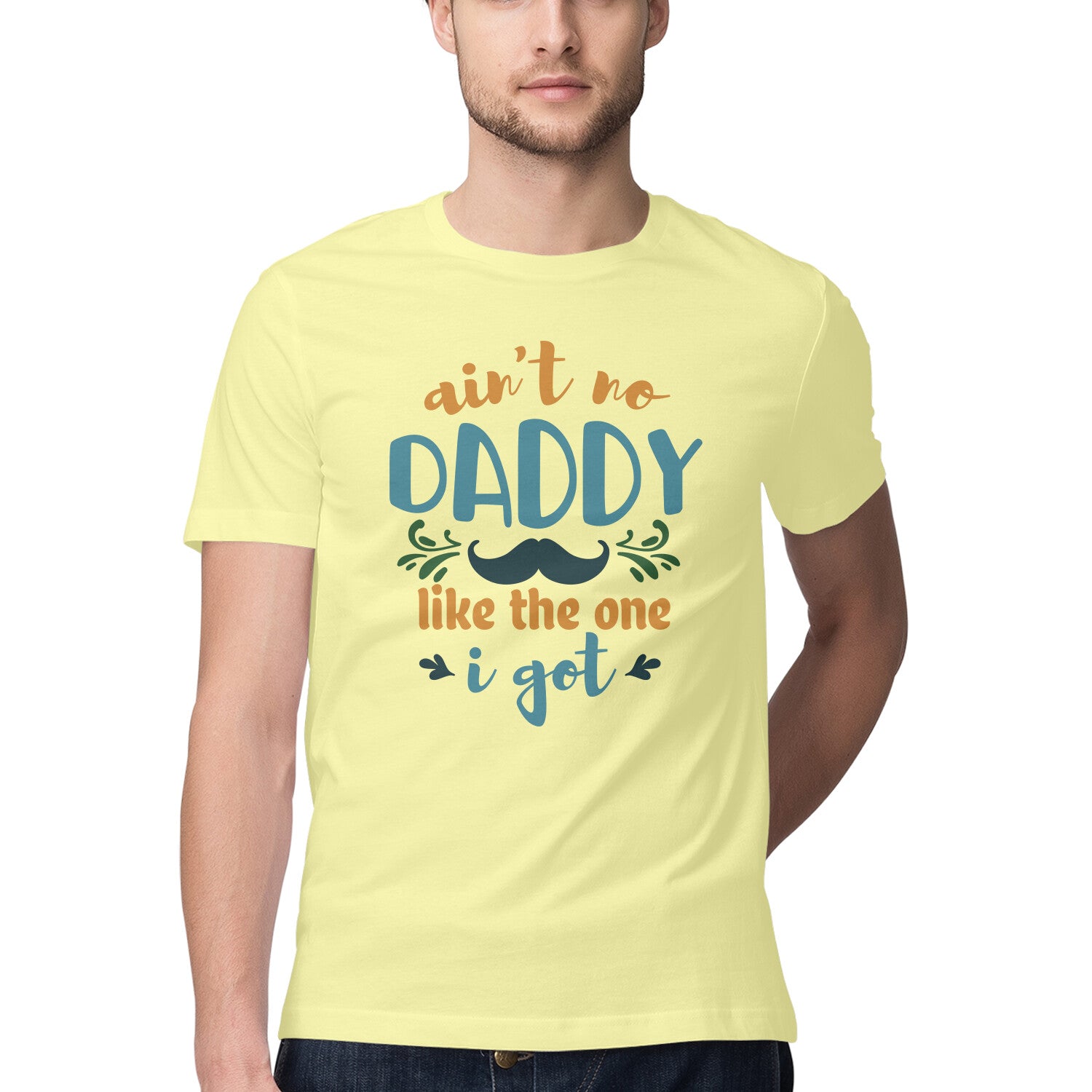 Men's Daddy Like The One I Got Design Printed T-Shirt
