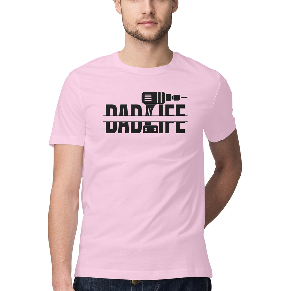 Men's Dad Life Design Printed T-Shirt