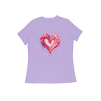Women’s Regular T-Shirt – Painted Heart