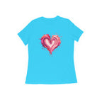 Women’s Regular T-Shirt – Painted Heart