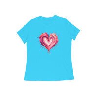Women’s Regular T-Shirt – Painted Heart
