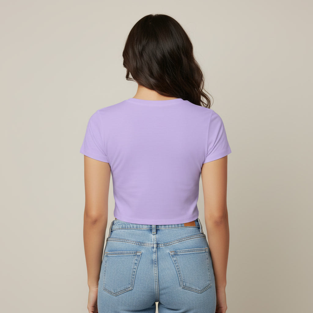 Women's Crop Top – Shot O’Clock