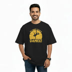 Men's Oversize T-Shirt ALL I WANT TO DO IS DANCE Graphic Print