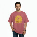 Men's Oversize T-Shirt ALL I WANT TO DO IS DANCE Graphic Print