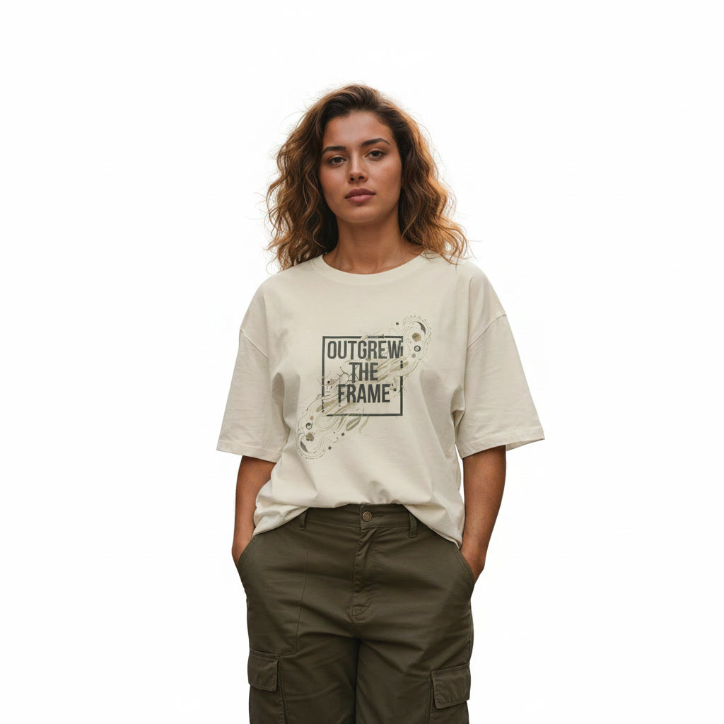 Women’s Oversized T-Shirt – Frame Shift