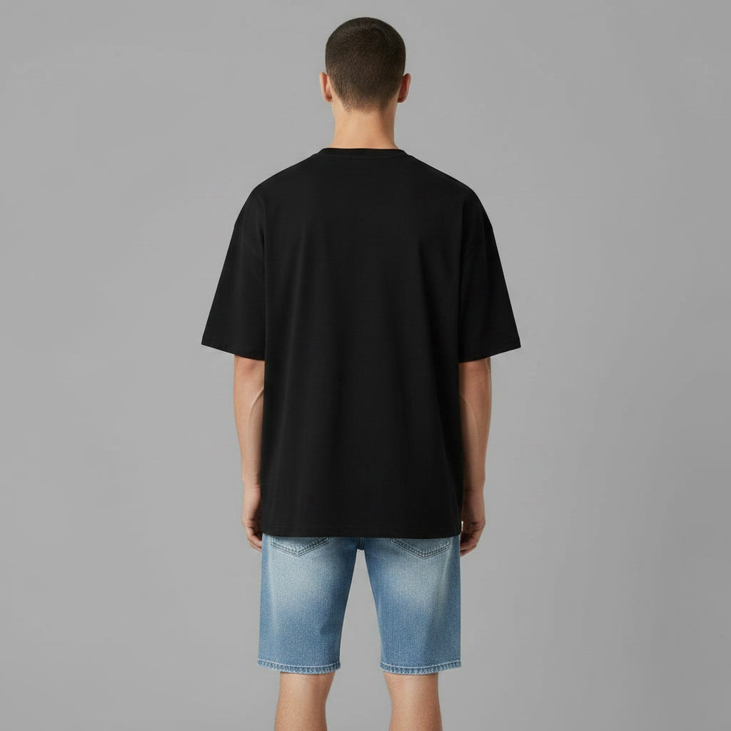 Men's Oversized T-Shirt-Urban Dash