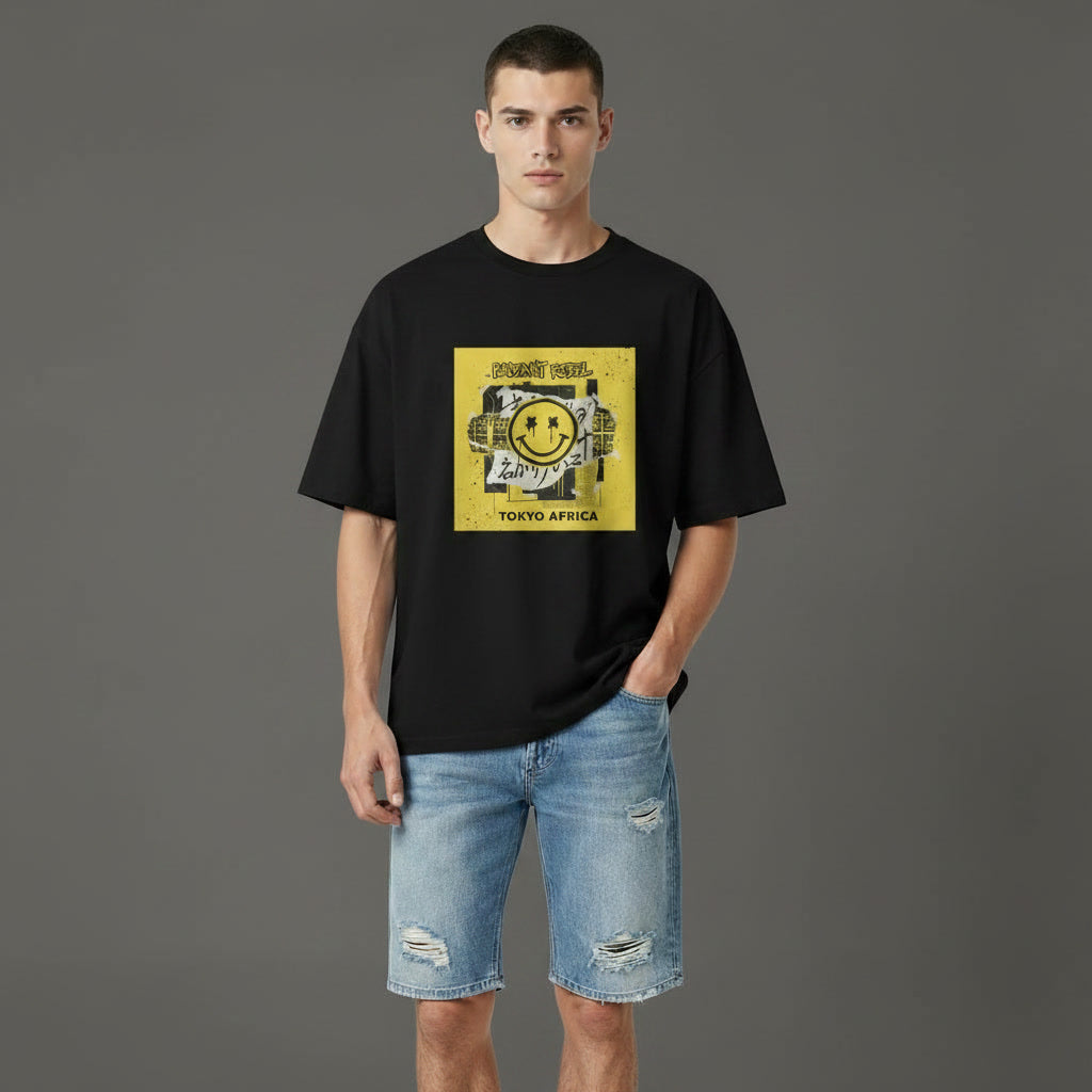 Men’s Oversized T-Shirt – Radiant Rebel