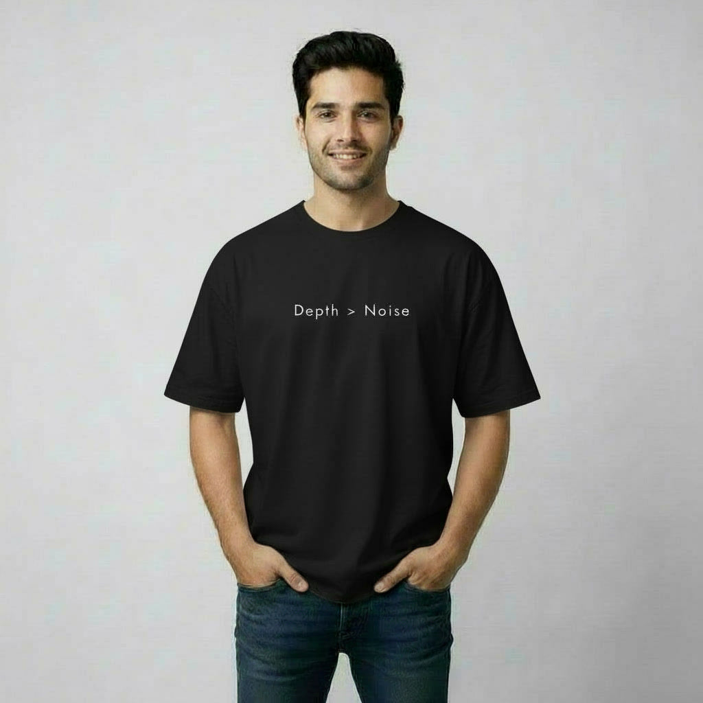 Men's Premium Oversize T-Shirt Depth > Nose Yarn Collections