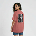 Women’s Oversized T-Shirt – Shadow Portrait