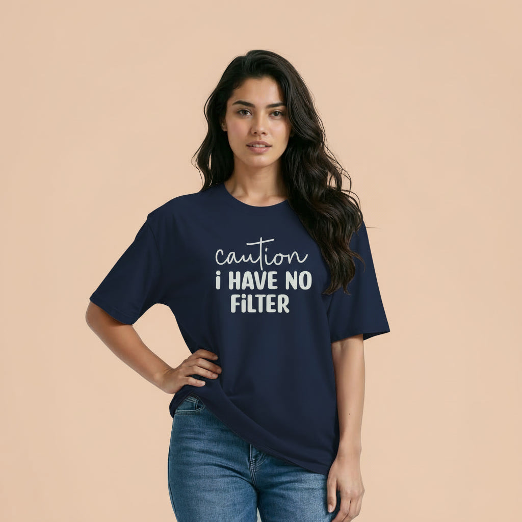 Women’s Oversized T-Shirt – Unfiltered Mode