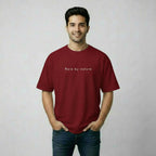 Mens Premium Oversize T-Shirt Rare By Nature Yarn Collections