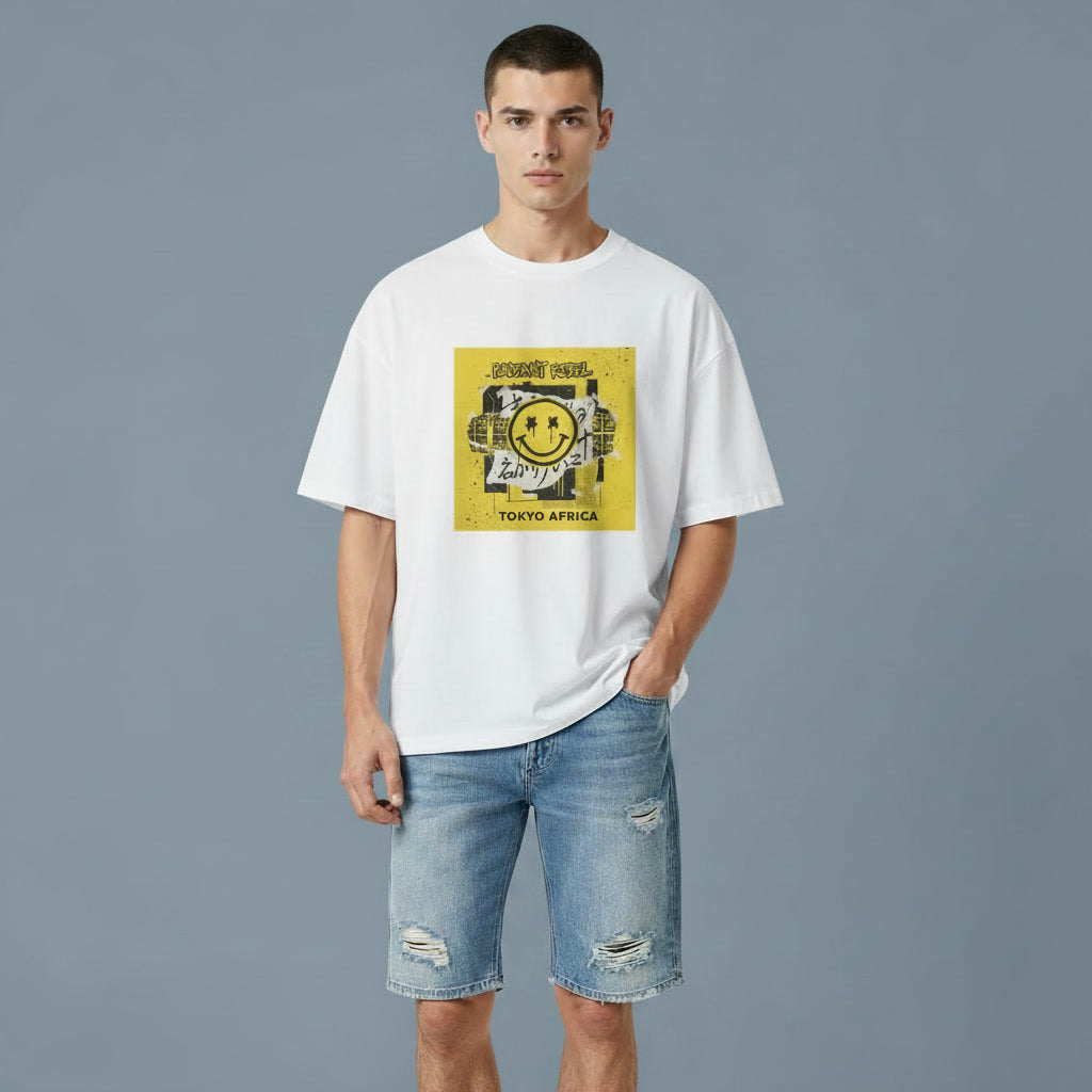 Mens Oversized T-Shirt -Radiant Rebel ( Chest Print ) Main image
