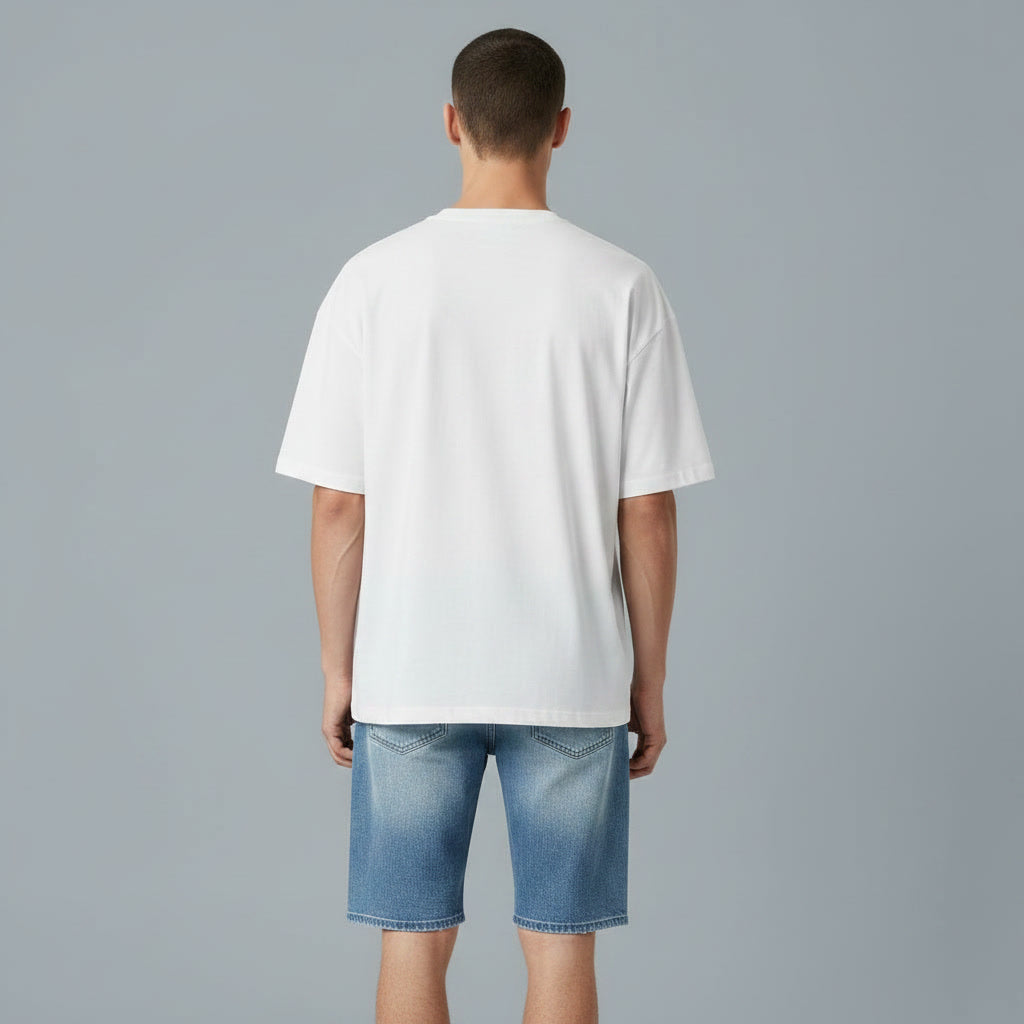 Men's Oversized T-Shirt-Urban Dash