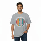 Men's Oversize T-Shirt BE THE ENERGY YOU WANT TO ATTRACT Graphic Print