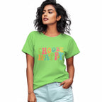 Women T-Shirt CHOOSE HAPPY Quote Print