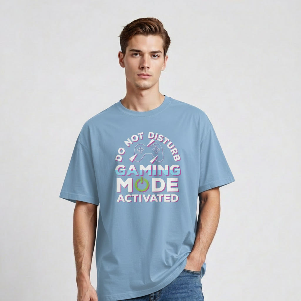Men’s Oversized T-Shirt – Game Signal