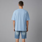 Men's Oversized T-Shirt-Urban Dash